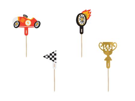 Car Racing Cupcake Topper